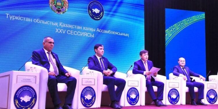 ТҮРКІТАНДА ҚАЗАҚСТАН ХАЛҚЫ АССАМБЛЕЯСЫНЫҢ ХХV СЕССИЯСЫ ӨТТІ