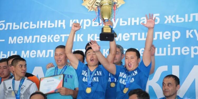 ТҮРКІСТАНДА МЕМЛЕКЕТТІК ҚЫЗМЕТШІЛЕР АРАСЫНДАҒЫ СПАРТАКИАДА АЯҚТАЛДЫ