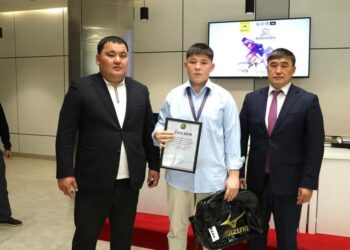 САМБО КҮРЕСІНЕН ӨТКЕН ӘЛЕМ ЧЕМПИОНАТЫНДА ТҮРКІСТАНДЫҚ БАЛУАНДАР ОЛЖАЛЫ ОРАЛДЫ