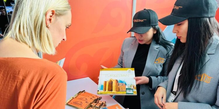 ТҮРКІСТАННЫҢ ТУРИЗМІ ӘЛЕМДІК АУДИТОРИЯҒА ТАНЫСТЫРЫЛЫП ЖАТЫР