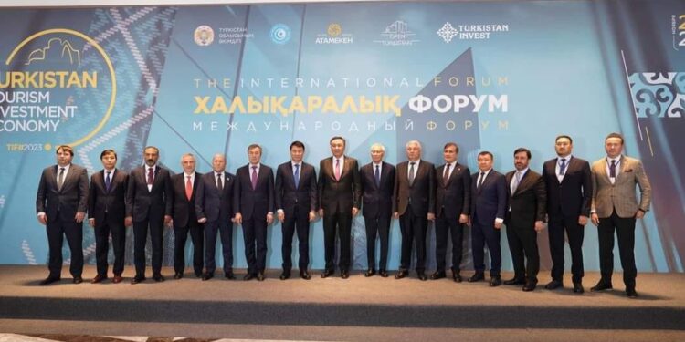 ТҮРКІСТАНДАҒЫ ЭКОНОМИКАЛЫҚ ФОРУМДА 1 ТРЛН. 55 МЛРД. ТЕҢГЕНІҢ МЕМОРАНДУМЫНА ҚОЛ ҚОЙЫЛДЫ