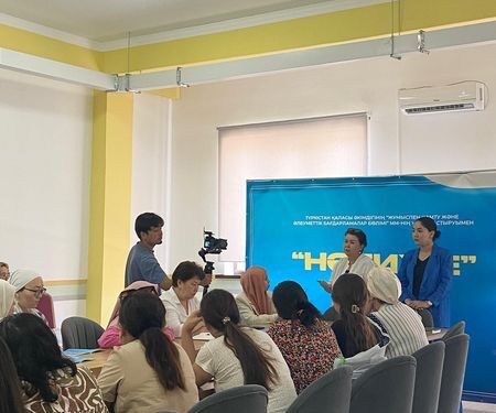 НӘТИЖЕ ЖОБАСЫНЫҢ ТАНЫСТЫРЫЛЫМЫ ӨТТІ