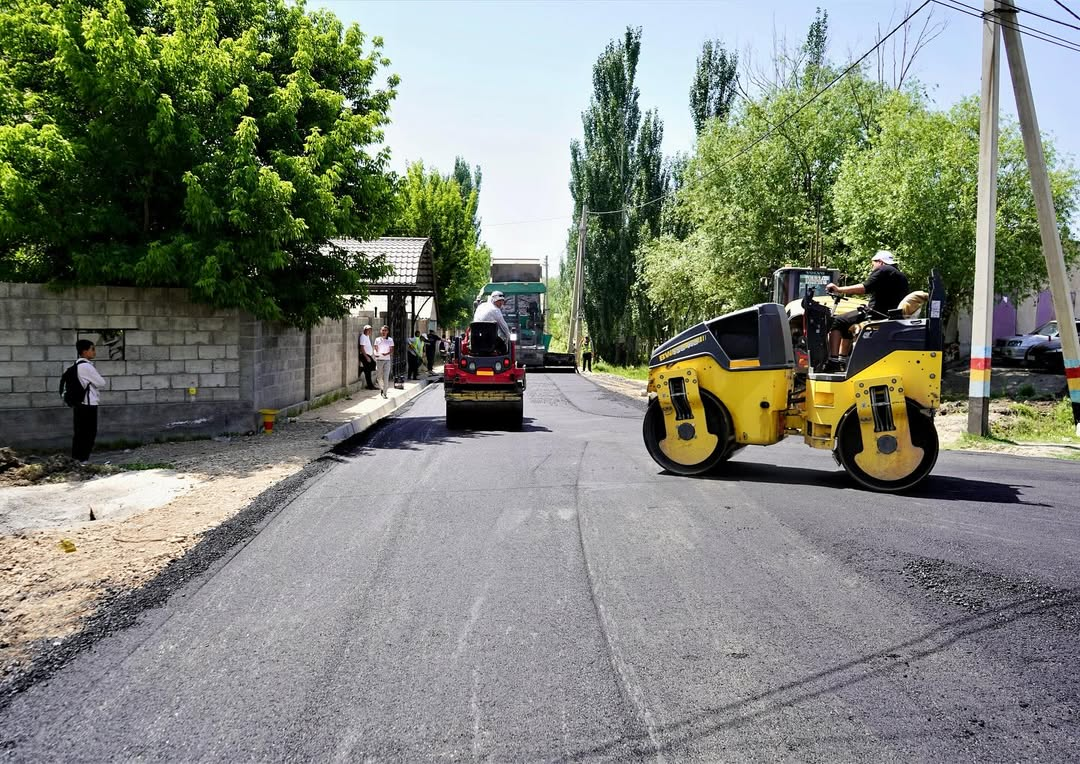 КЕНТАУ ҚАЛАСЫНДА ЖОЛ ЖӨНДЕУ ЖҰМЫСТАРЫ ЖҮРГІЗІЛУДЕ