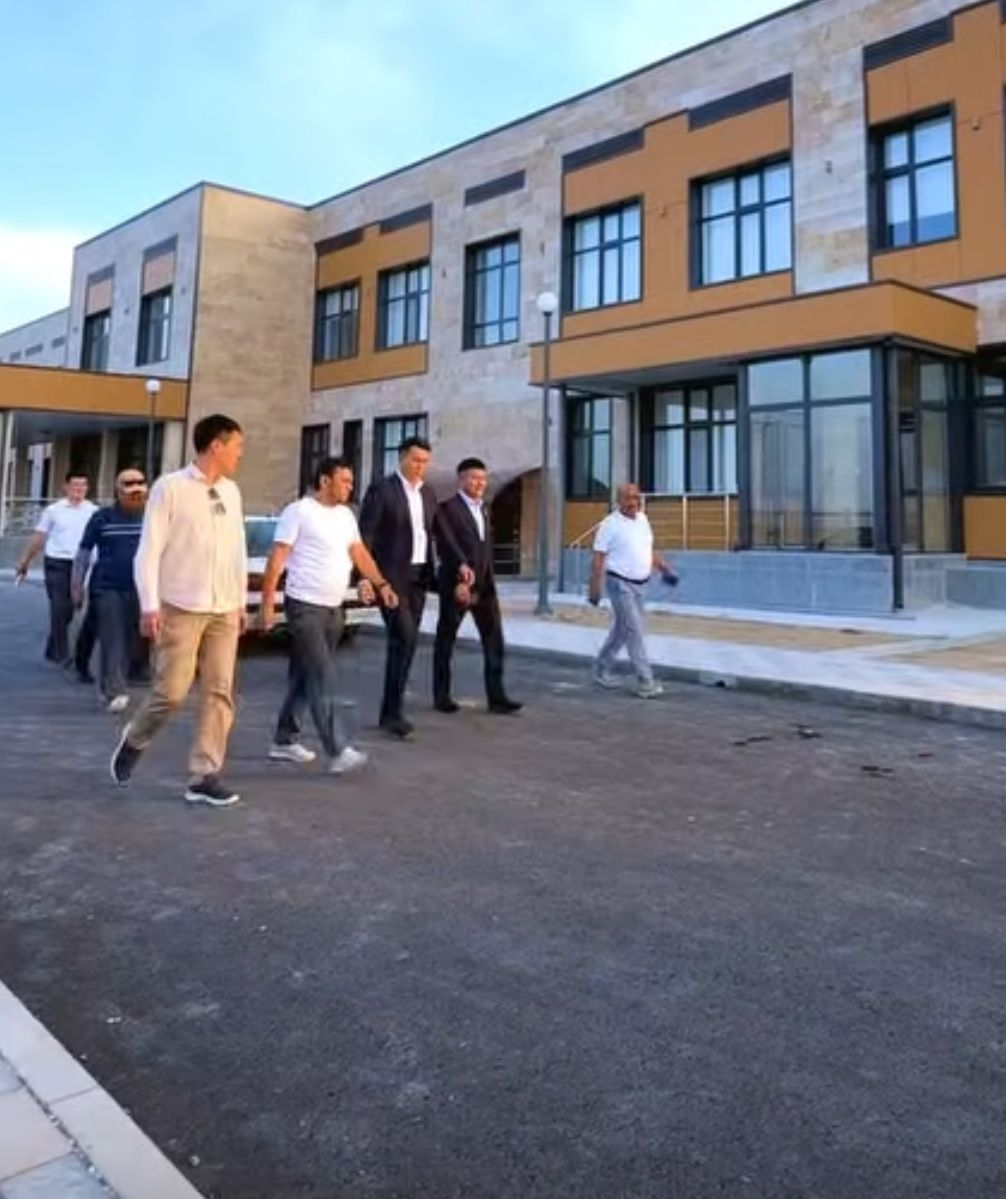 ҮШҚАЙЫҚ АУЫЛЫНДА ЖАЙЛЫ МЕКТЕП ҚҰРЫЛЫСЫ АЯҚТАЛУҒА ЖАҚЫН